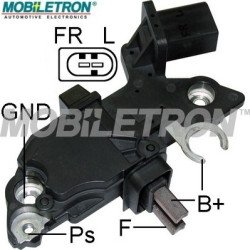 Mobiletron VR-B883 Alternatör Voltaj Regülatörü 14.0V (L-FR Terminalli, A-Circuit)