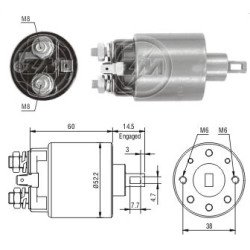 MARŞ OTOMATİĞİ 12V NISSAN MICRA / SUNNY / SUBARU MARŞ OTOMATİĞİ 12V NISSAN MICRA / SUNNY / SUBARU