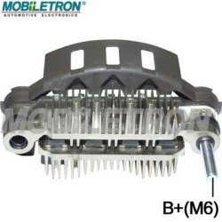 Mobiletron RM-154HV Şarj Sistemi Doğrultucu (Rectifier) – 85 mm Montaj Uzunluğu, M6 Akü Bağlantısı