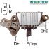 Mobiletron VR-K03 Alternatör Voltaj Regülatörü (Konjektör) 14.4 V (L-R Terminalli)
