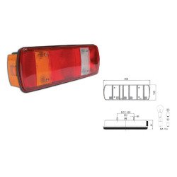 MX2 STOP KÜÇÜK SİNYAL YAN LAMBASIZ SOL