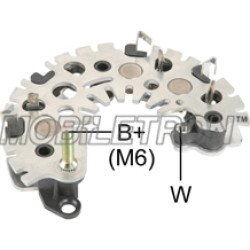 Mobiletron RI-24H Alternatör Doğrultucu (Rectifier) M6 Akü Bağlantı Uçlu, 6×50A Avalanche Diyotlu