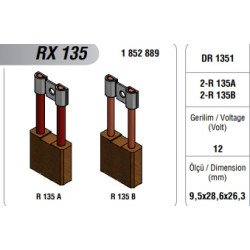 12V MARŞ MOT. KÖMÜRÜ