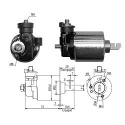 HONDA CIVIC Y.M1.4/1.6 [KISA PISTON - 29mm-TEK FIS
