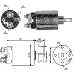 MARŞ OTOMATİĞİ 12V NISSAN FORKLİFT MARŞ OTOMATİĞİ 12V NISSAN FORKLİFT