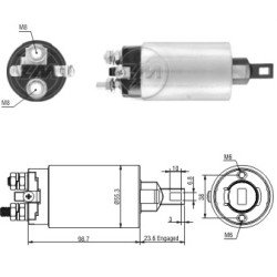 MARŞ OTOMATİĞİ 12V HYSTER FORKLİFT MARŞ OTOMATİĞİ 12V HYSTER FORKLİFT