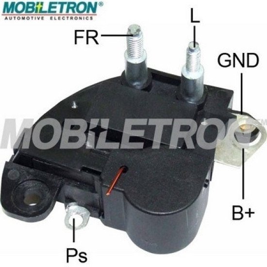 Mobiletron VR-F159 Alternatör Voltaj Regülatörü (Konjektör) 14.4V
