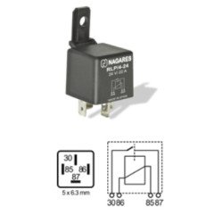 RÖLE 24V 22 AMP.4 UÇLU  MR 57