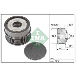 ALTERNATÖR KASNAĞI 5 KANAL MERCEDES BENZ