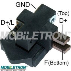 Mobiletron VR-LC112 Alternatör Voltaj Regülatörü (Konjektör) 14.3V Set Noktalı (A-Circuit, Inactive Lamp)