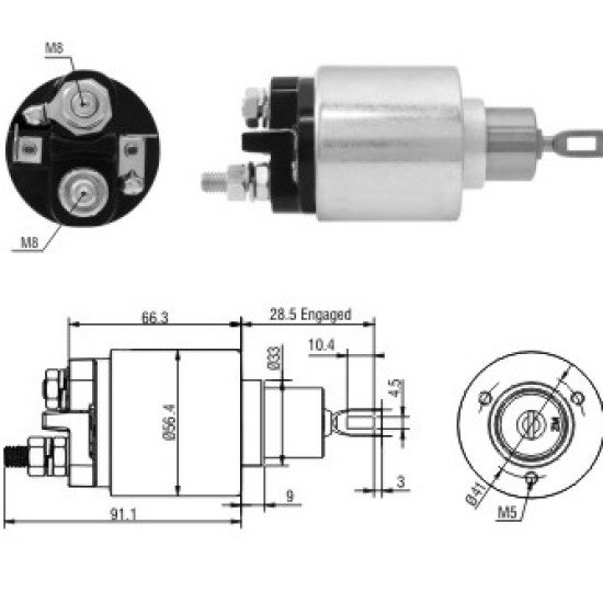 MARŞ OTOMATİĞİ 12V AUDI 100-80-A4-A6 VW PASSAT MARŞ OTOMATİĞİ 12V AUDI 100-80-A4-A6 VW PASSAT