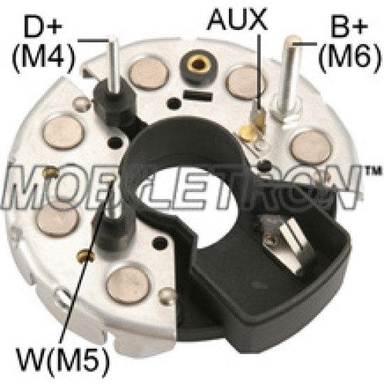 Mobiletron MOBIL RB-07H Alternatör Şarj Doğrultucu 114 mm