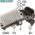 Mobiletron VR-H2005-200 Alternatör Voltaj Regülatörü (Konjektör) 14.6 V Set Noktası – FR-IG-L Terminalli, 63.5 mm Montaj