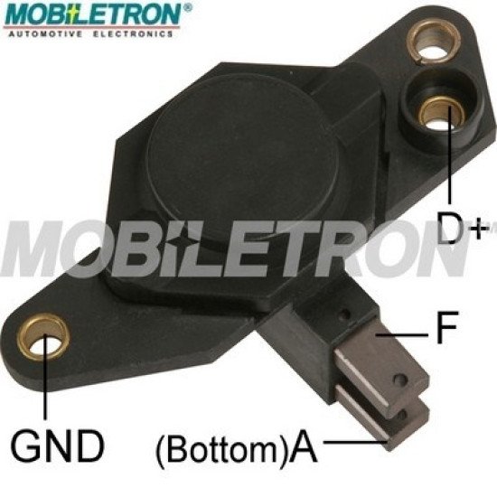 Mobiletron VR-VW009 Alternatör Voltaj Regülatörü (Konjektör) 14.5V Set Noktalı