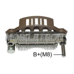 Mobiletron RM-170 Alternatör Doğrultucu (Rectifier) 100 mm Montaj Uzunluğu – M8 Akü Bağlantısı – 8–35 A Diyot