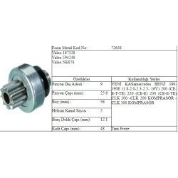 M.DİŞLİ 9 DİŞ MERCEDES V328