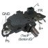Mobiletron VR-B369 Alternatör Voltaj Regülatörü (Konjektör) 14.6 V – L Terminal, B-Circuit