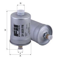 Fil Filtre Yakıt filtresi ZP 8029 FM