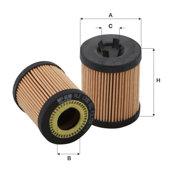 Fil Filtre Yağ filtresi MLE 1390