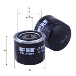 Fil Filtre Yağ filtresi ZP 566 B