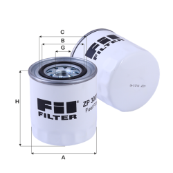 Fil Filtre Yakıt filtresi ZP 3001 F