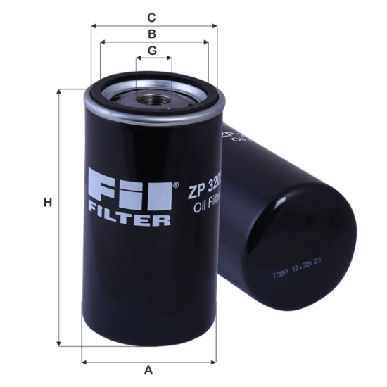 Fil Filtre Yağ filtresi ZP 3205