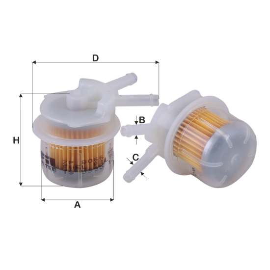 Fil Filtre Yakıt filtresi ZP 8066 FP