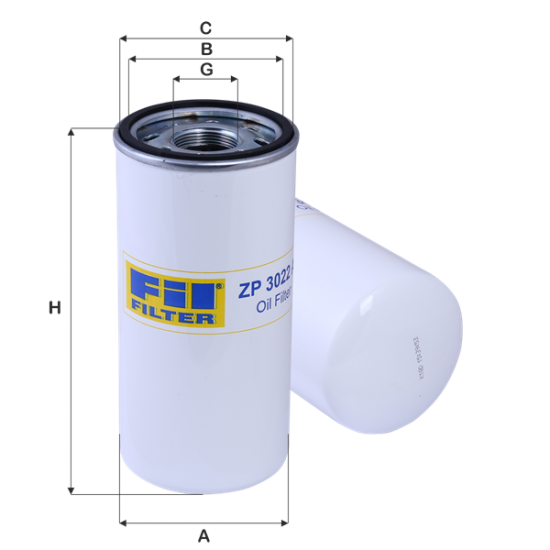 Fil Filtre Yağ filtresi ZP 3022 A