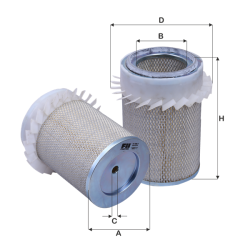 Fil Filtre Hava filtresi HP 639 K