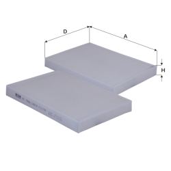 Fil Filtre Polen Filtresi HC 7008