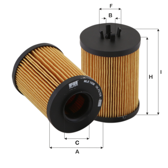 Fil Filtre Yağ filtresi MLE 1536