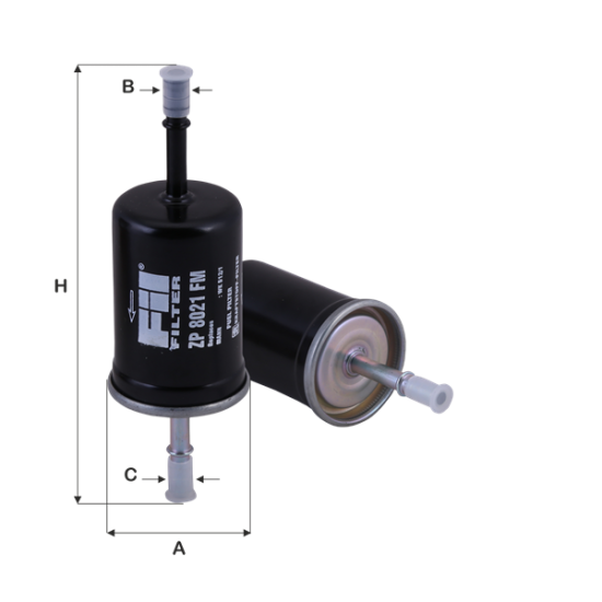 Fil Filtre Yakıt filtresi ZP 8021 FM