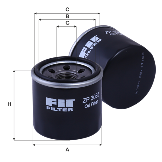 Fil Filtre Yağ filtresi ZP 3085