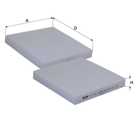 Fil Filtre Polen Filtresi HC 7103