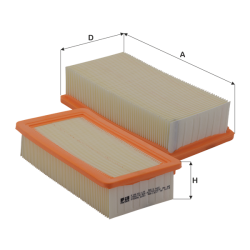 Fil Filtre Hava filtresi HP 2000