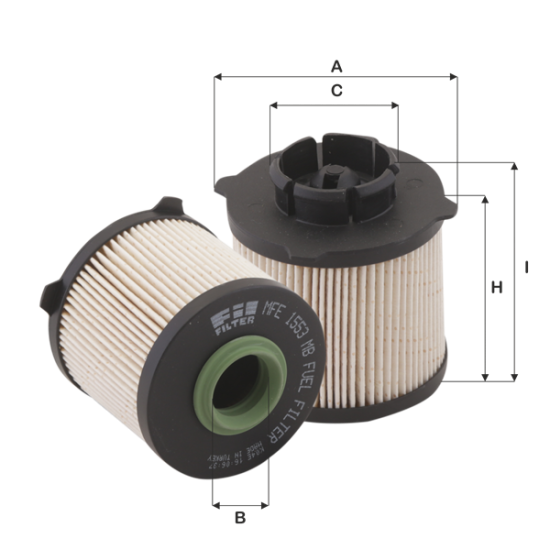 Fil Filtre Yakıt filtresi MFE 1553 MB