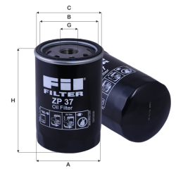 Fil Filtre Yağ filtresi ZP 37
