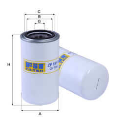 Fil Filtre Yağ filtresi ZP 541 B