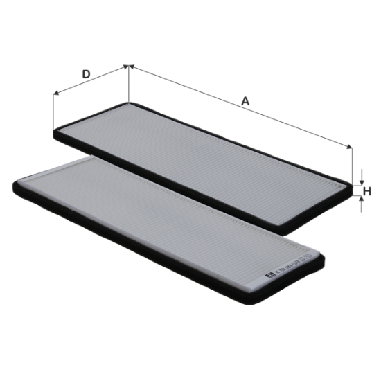 Fil Filtre Polen Filtresi HC 7004