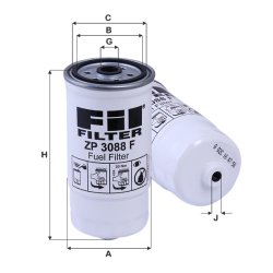 Fil Filtre Yakıt filtresi ZP 3088 F
