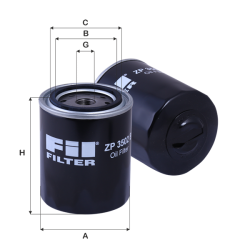 Fil Filtre Yağ filtresi ZP 3502 B