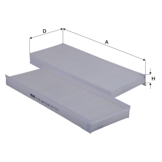 Fil Filtre Polen Filtresi HC 7041