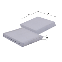 Fil Filtre Polen Filtresi HC 7070