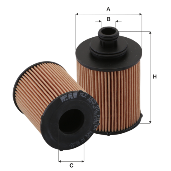Fil Filtre Yağ filtresi MLE 1425