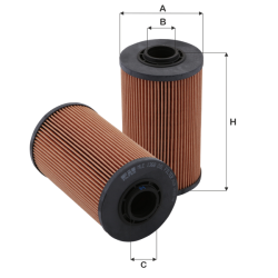 Fil Filtre Yağ filtresi MLE 1368