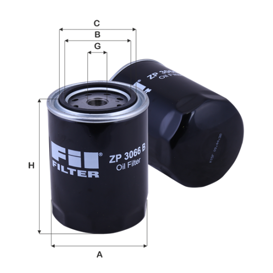 Fil Filtre Yağ filtresi ZP 3066 B