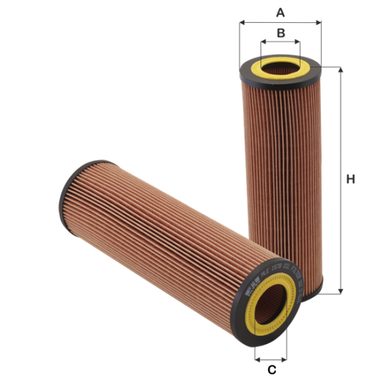 Fil Filtre Yağ filtresi MLE 1578