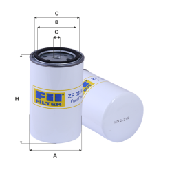 Fil Filtre Yakıt filtresi ZP 3814 F
