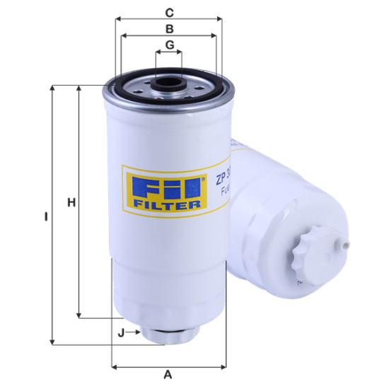 Fil Filtre Yakıt filtresi ZP 3071 BF