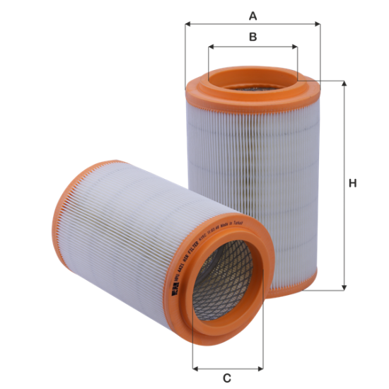 Fil Filtre Hava filtresi HPU 4421
